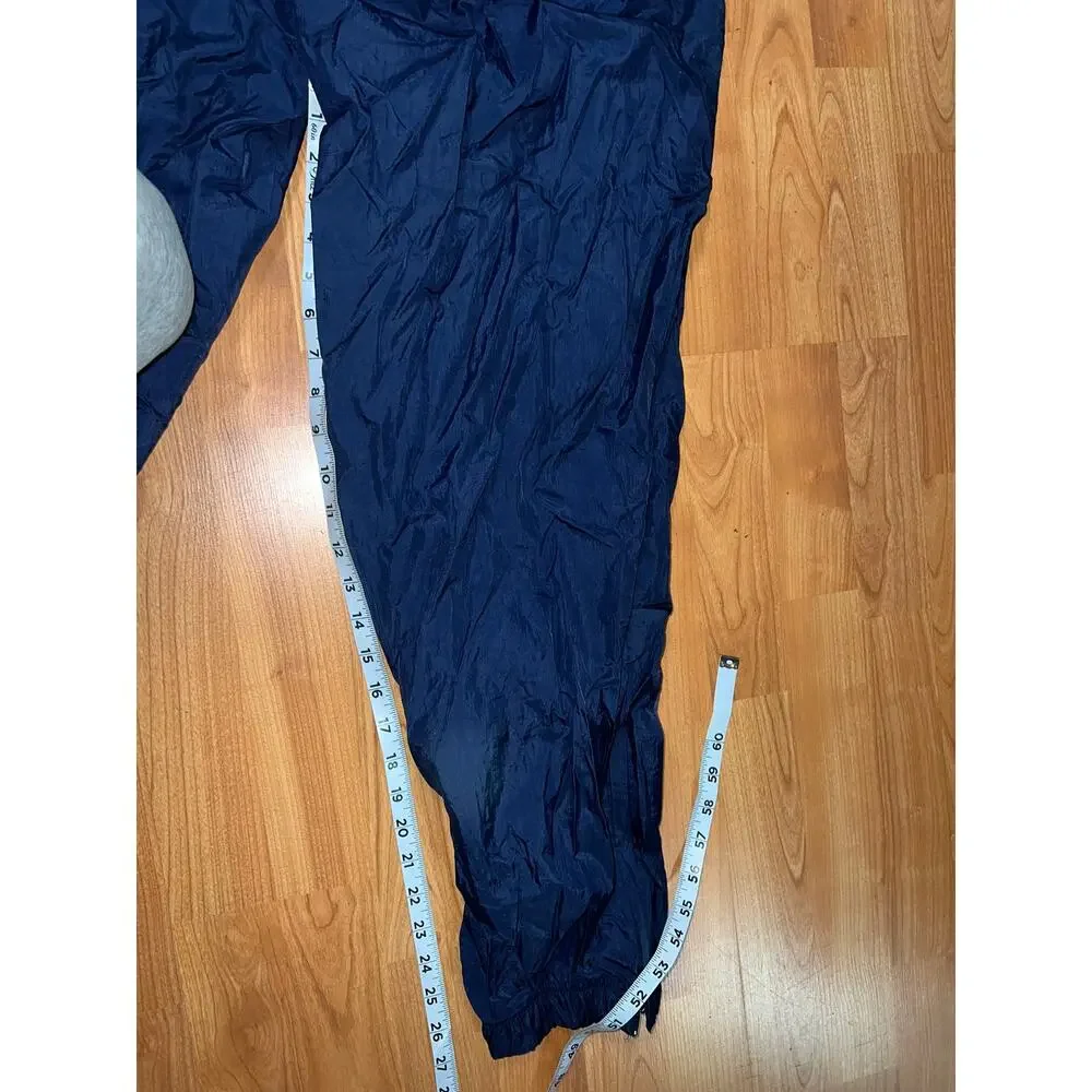Vintage US Olympics Track Pants JC Penney USA Olympic Blue Nylon Bottoms VTG XL